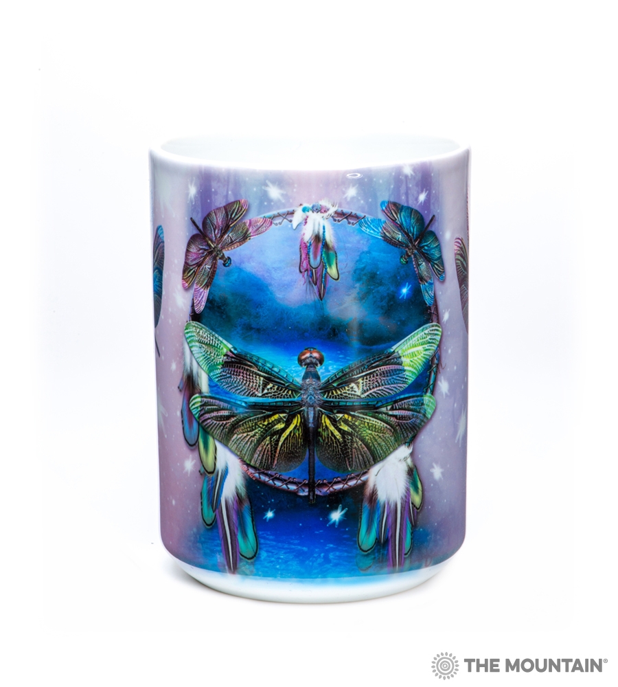 XXL-Tasse von The Mountain - Dragonfly Dreamcatcher