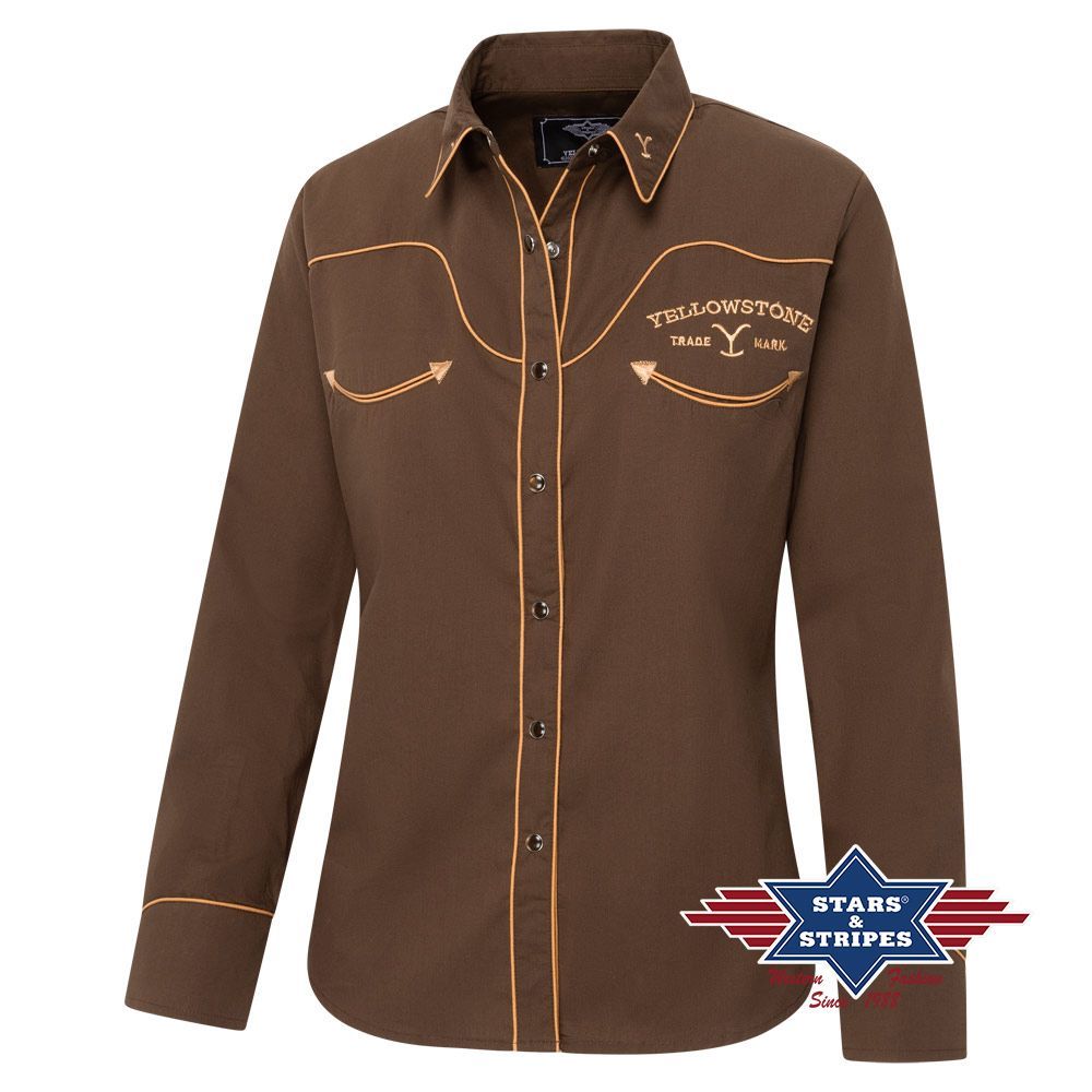 Westernbluse - Yellowstone Collection - Dutton Forever