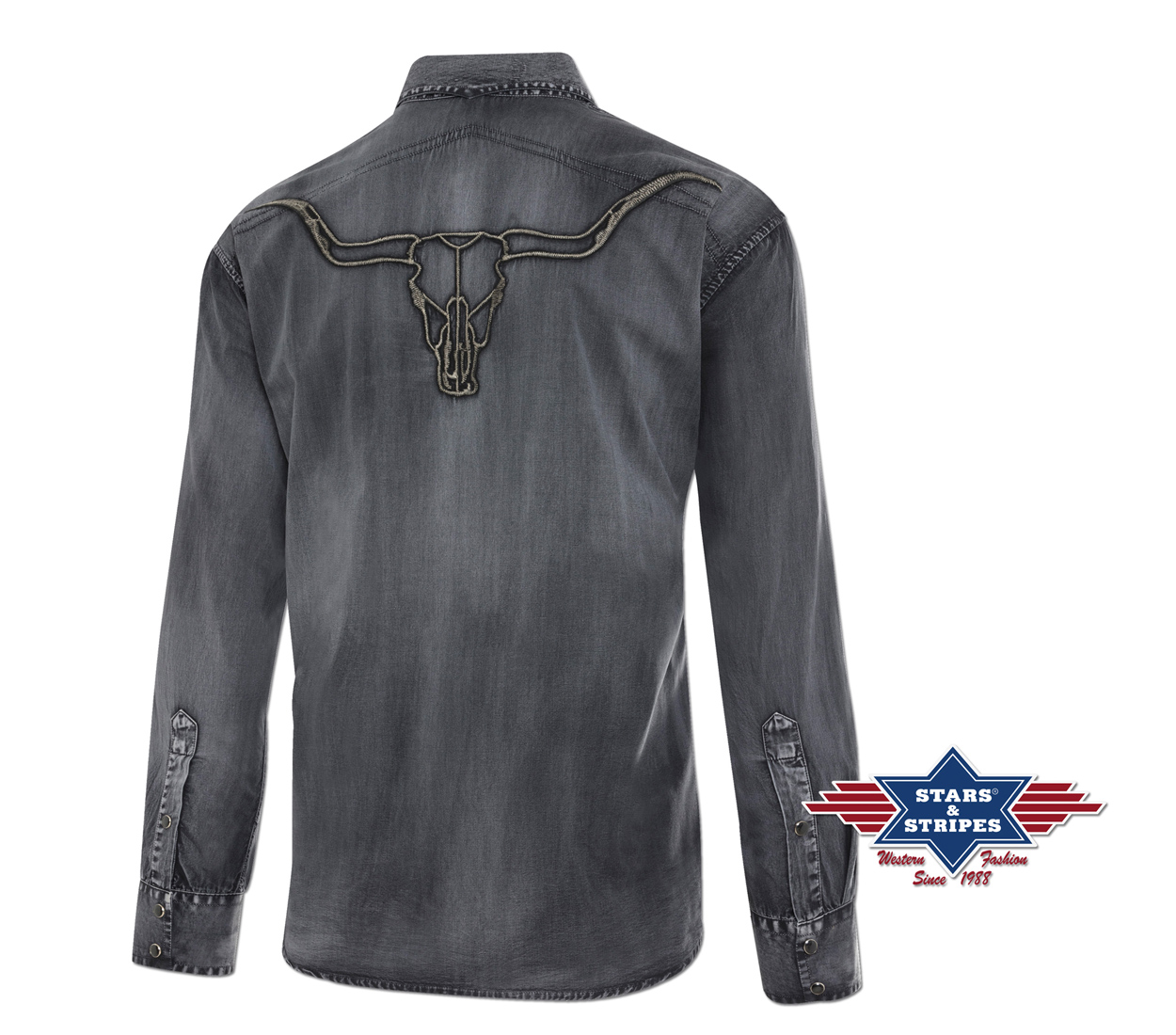 Westernhemd von Stars & Stripes - Enzo, Langarm