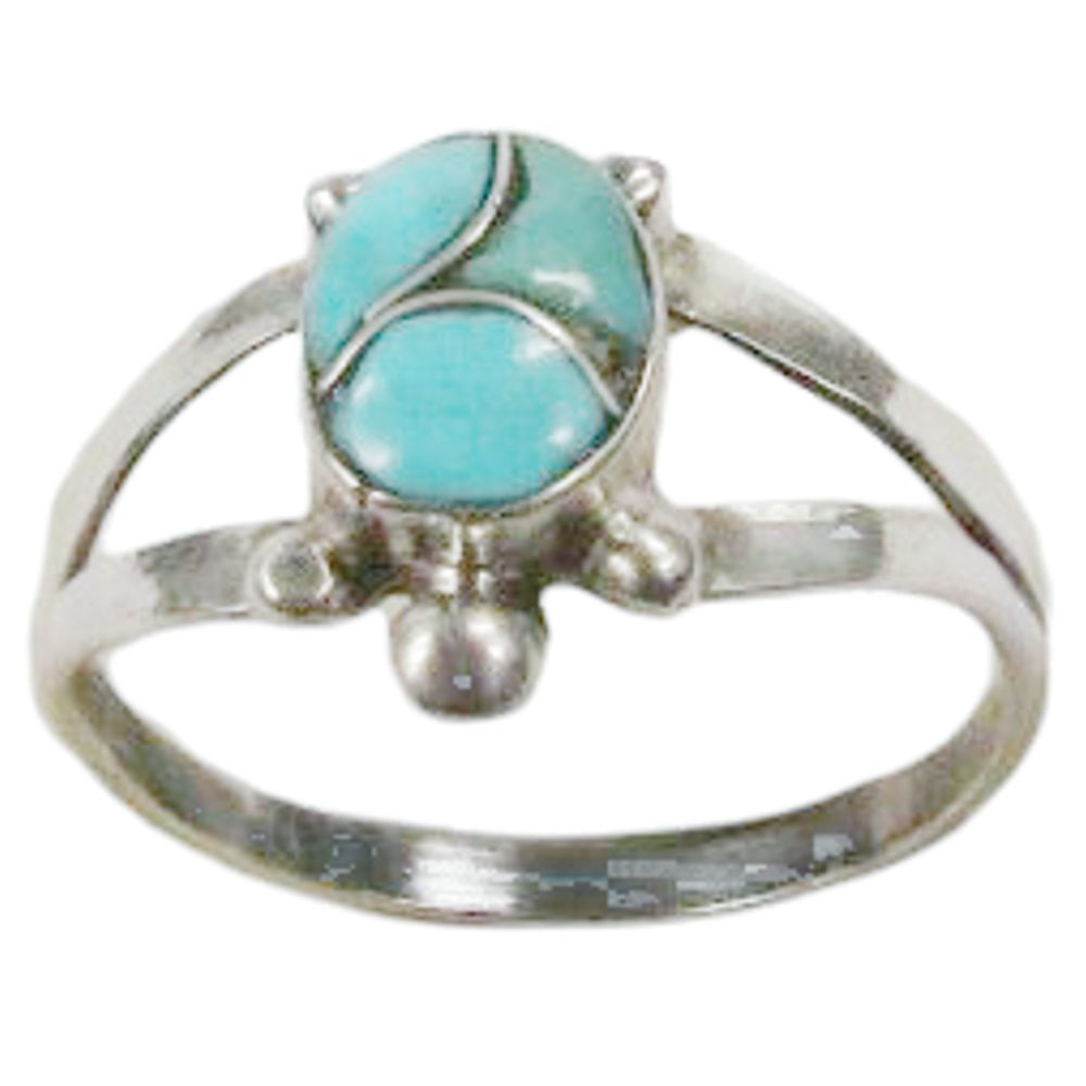 Damenring aus Sterling Silber - Pawn Schmuck - Spirit Turtle, Größe 6