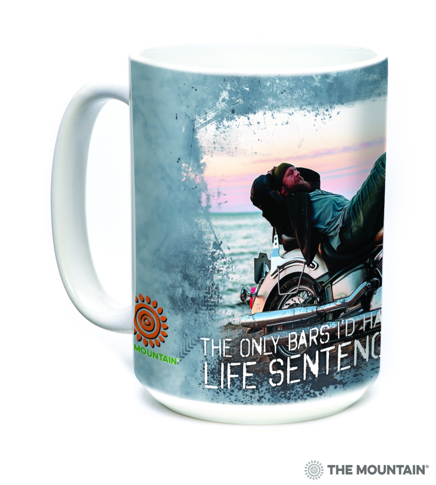 XXL-Tasse von The Mountain - Biker For Life