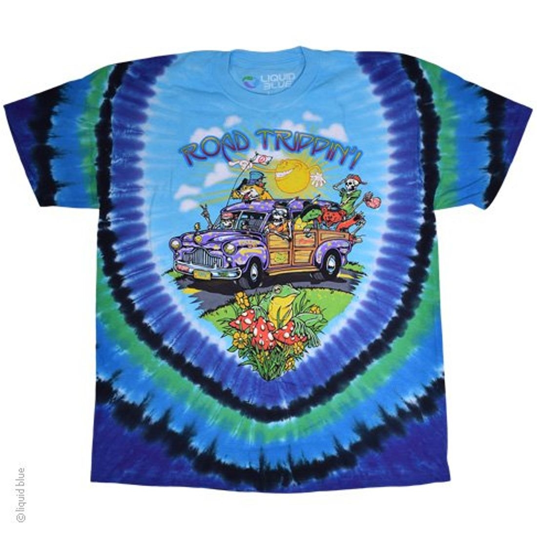 Liquid Blue T-Shirt - Road Trippin'
