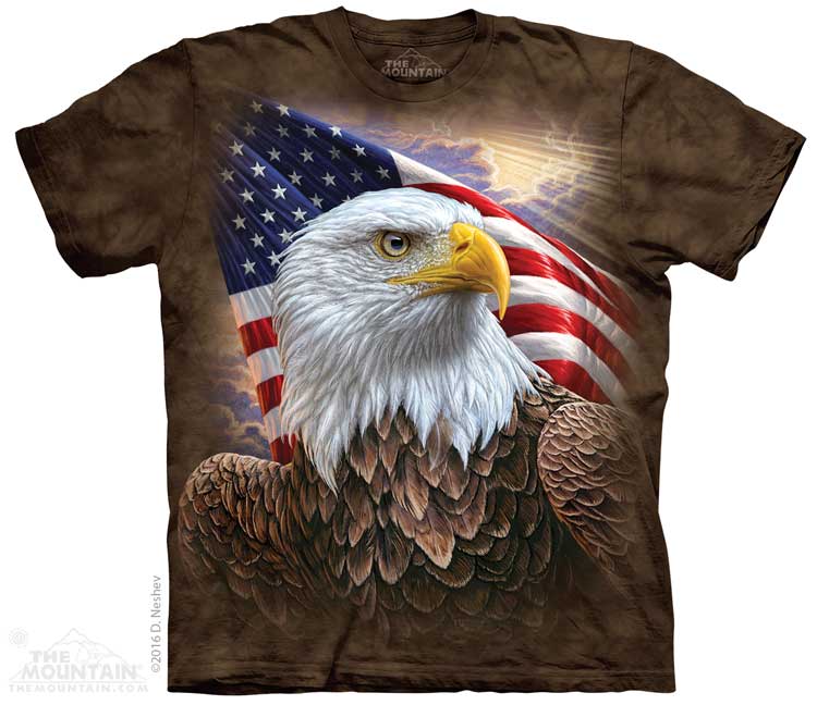 The Mountain T-Shirt - Independence Eagle