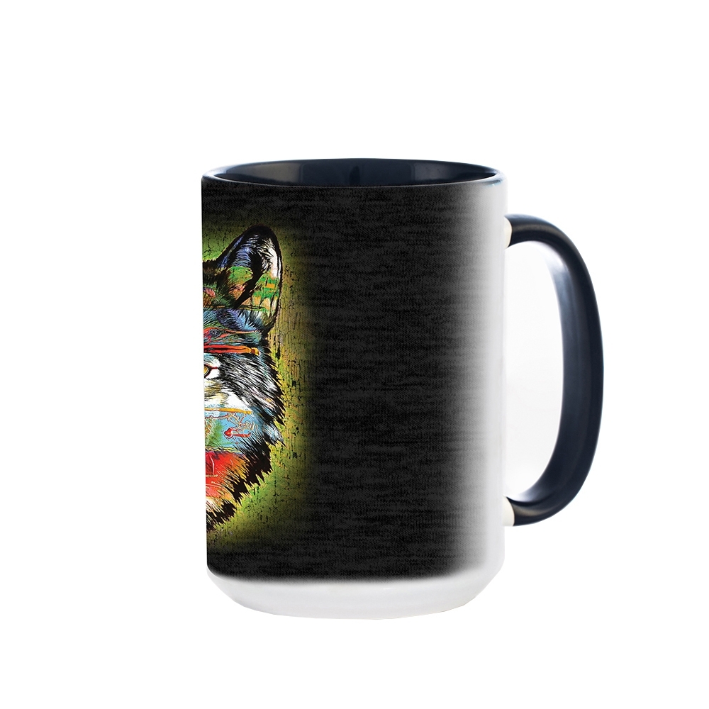 XXL-Tasse von The Mountain - Painted Wolf