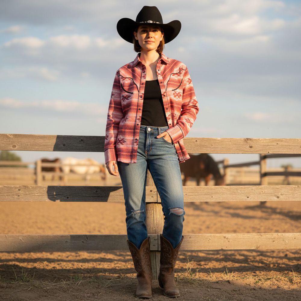 Westernbluse - Sierra