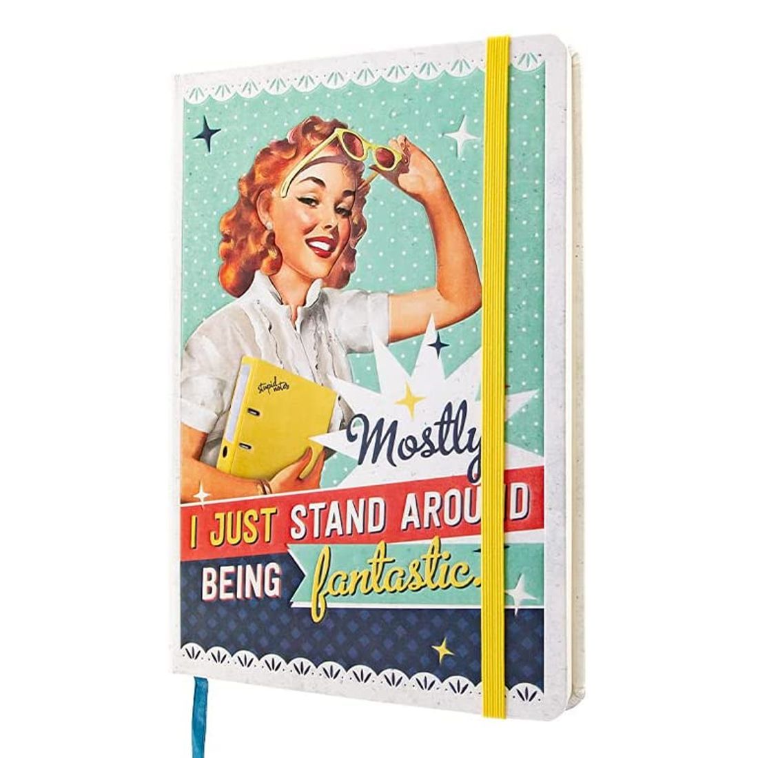 Retro-Notizbuch / Bullet Journal - Hot Fifties - Stand Around Being Fantastic