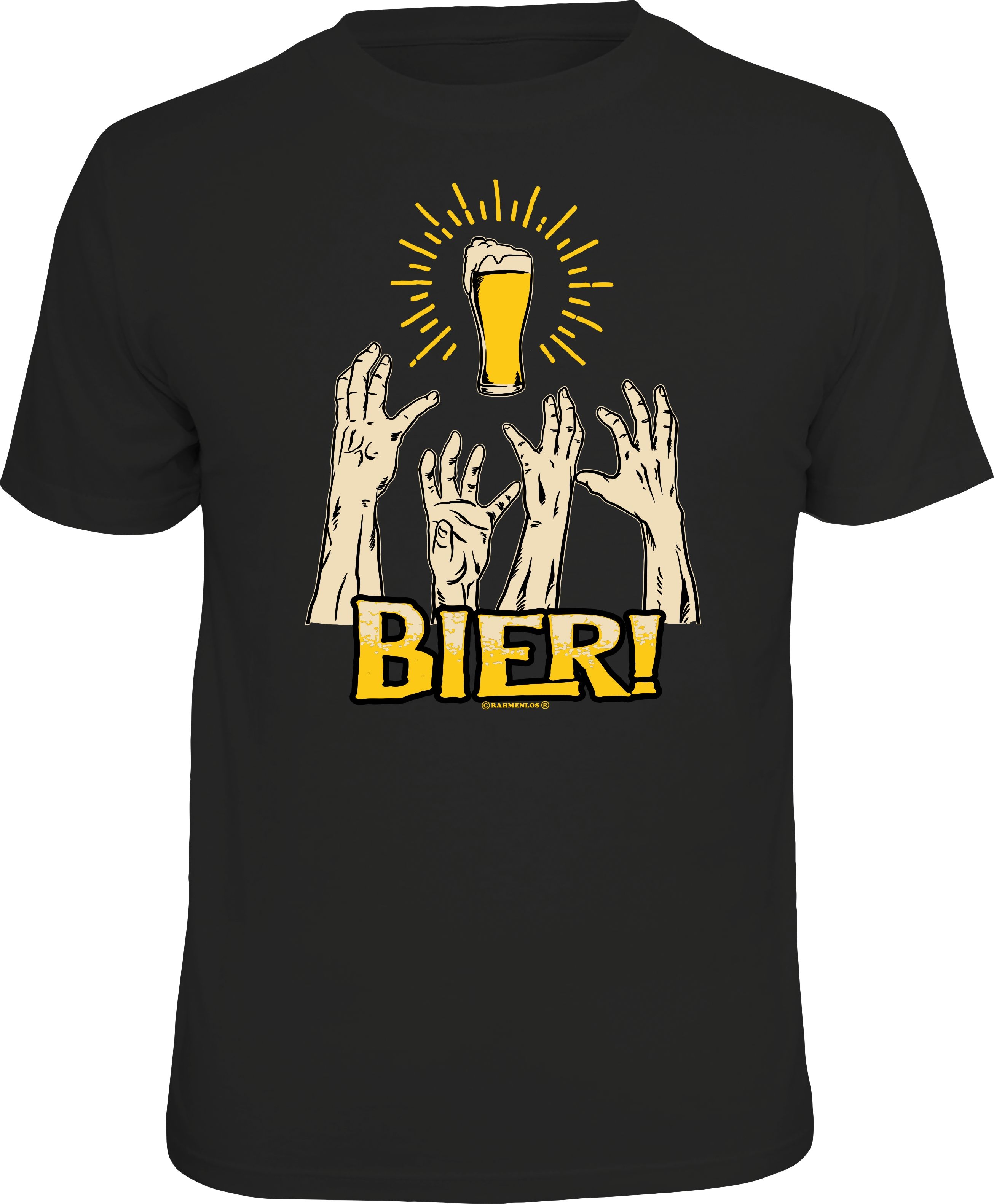 Fun T-Shirt - Bier - Bier!
