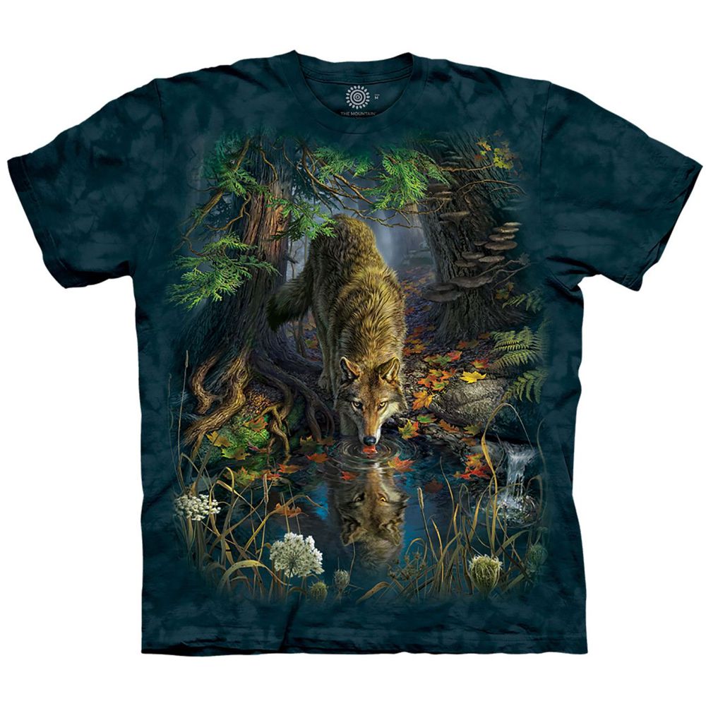 The Mountain T-Shirt - Enchanted Wolf Pool