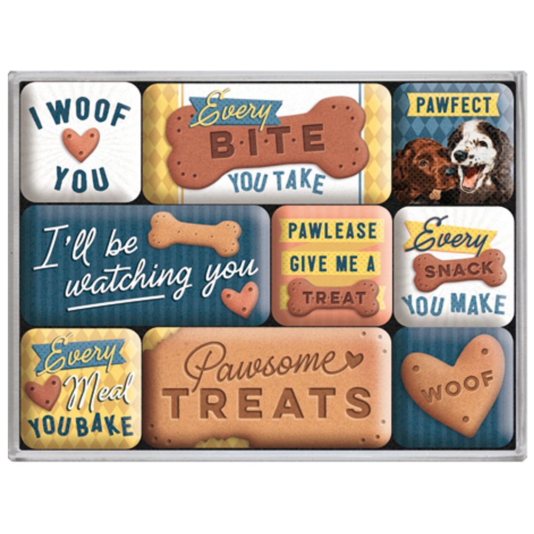 Magnet-Sparset - Hot Fifties - Pfoten-Magnet - Every Bite You Take