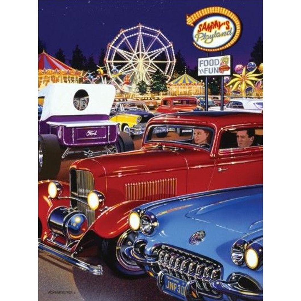 500 Teile Classic Car Puzzle - Sammy´s Playland