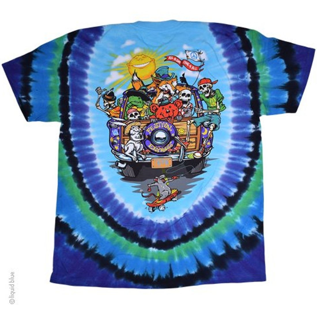 Liquid Blue T-Shirt - Road Trippin'