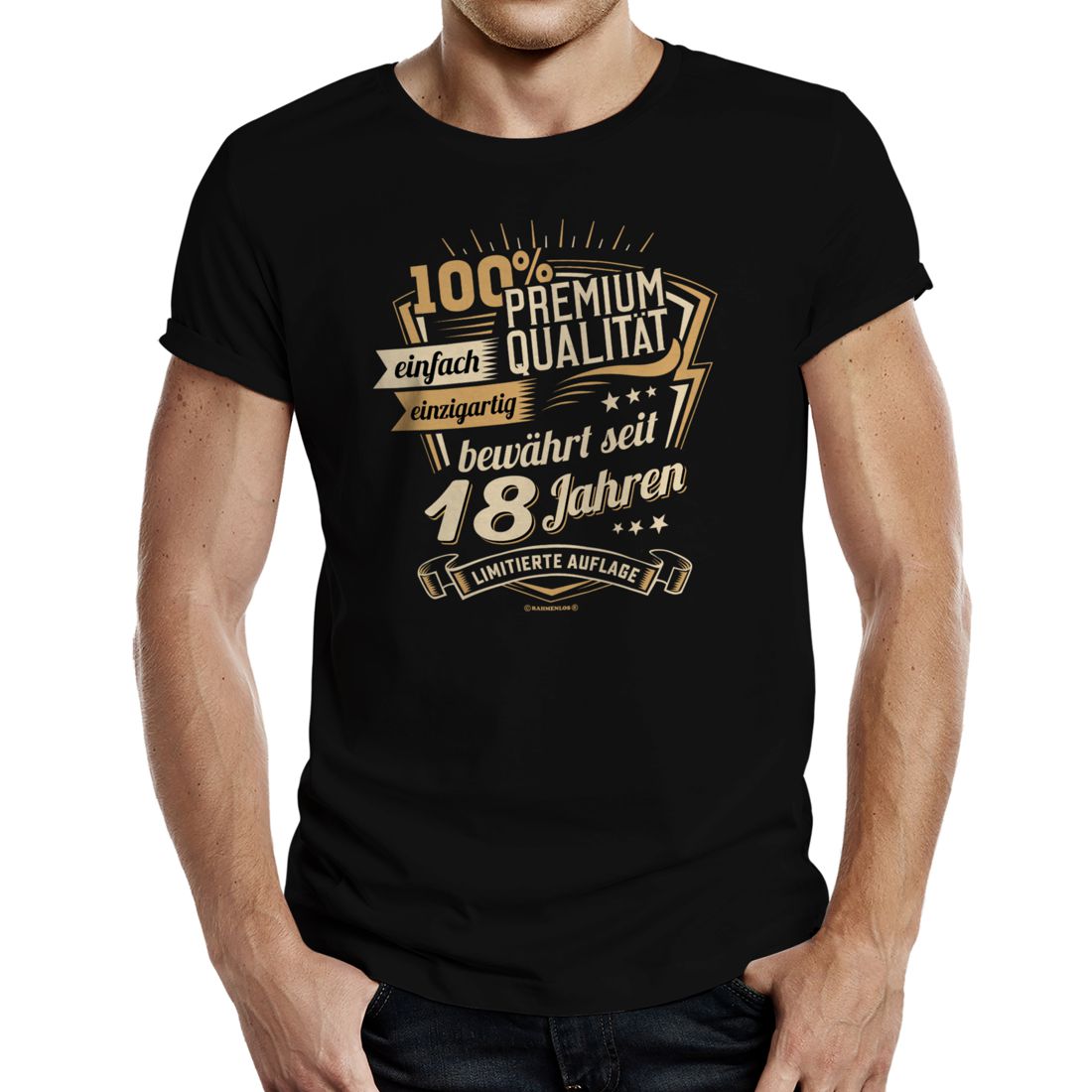 T-Shirt - Geburtstag - 100% Premium-Qualität, bewährt seit 18 Jahren