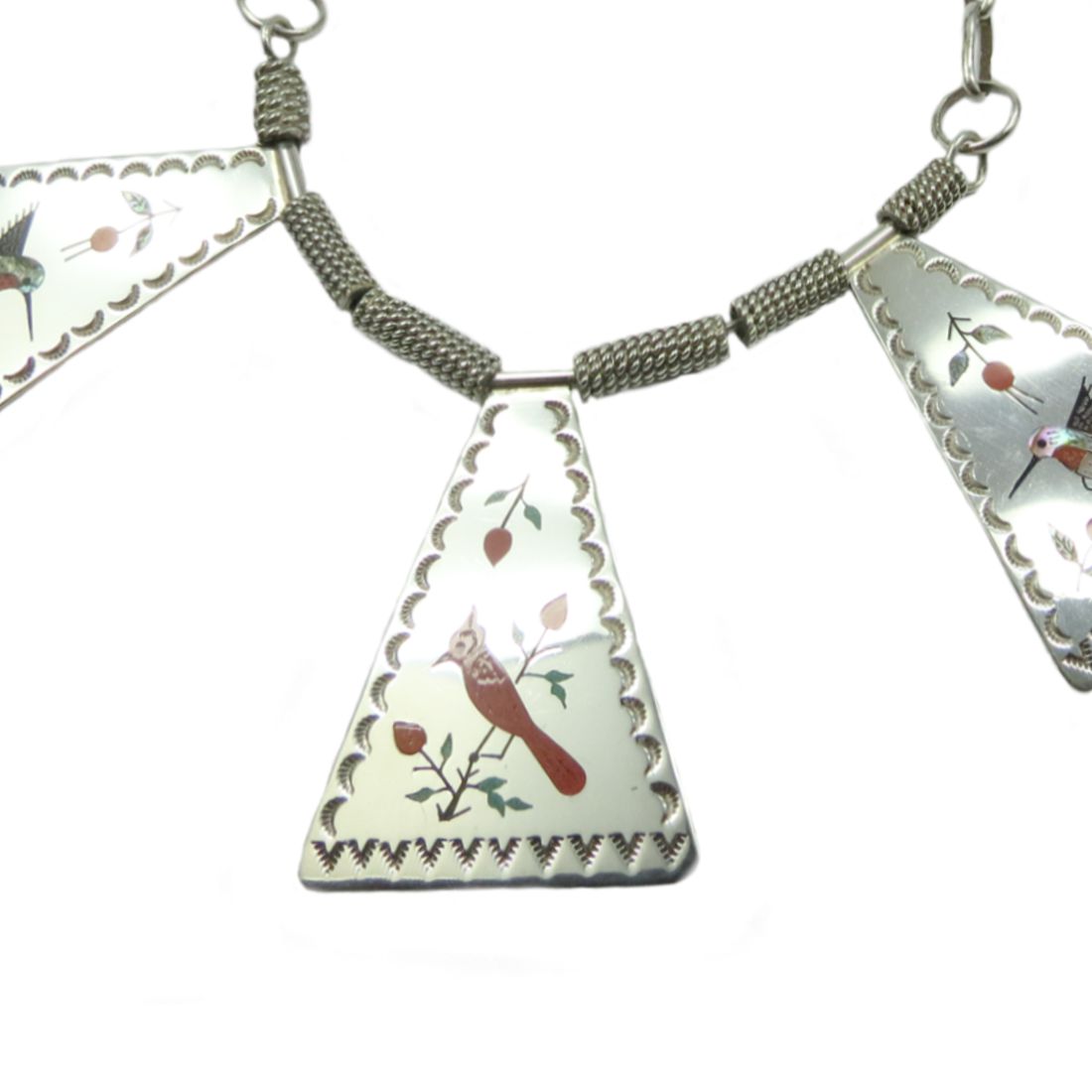 Indianerschmuck-Set aus Sterling Silber - Pawn-Schmuck - Raymond Boyd