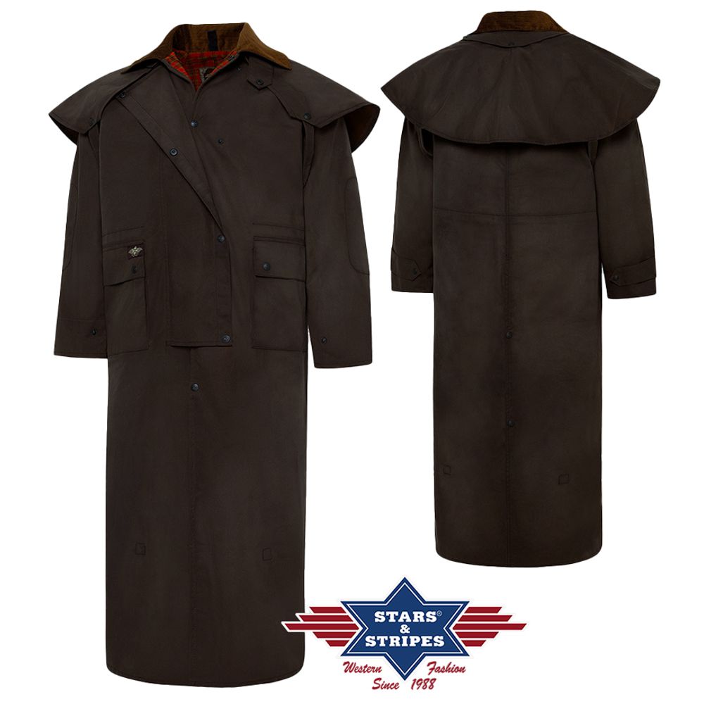Staubmantel / Duster für Herren - Trail, Braun