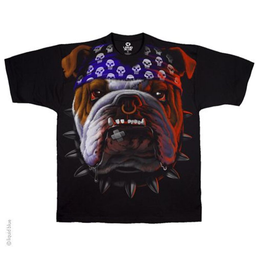 Liquid Blue T-Shirt - Tuff Dog