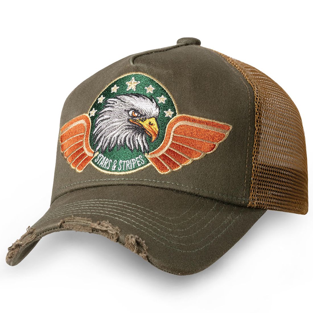 Western Mesh Basecap - Eagle