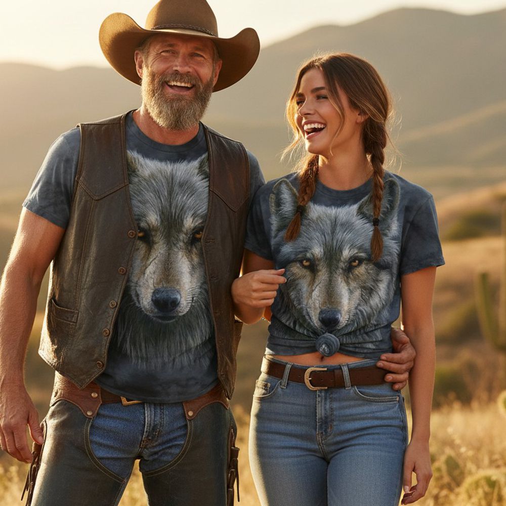 The Mountain T-Shirt - Warrior Wolf
