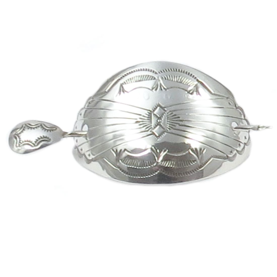 Indianerschmuck Haarnadel aus Sterling Silber - Silver Beauty