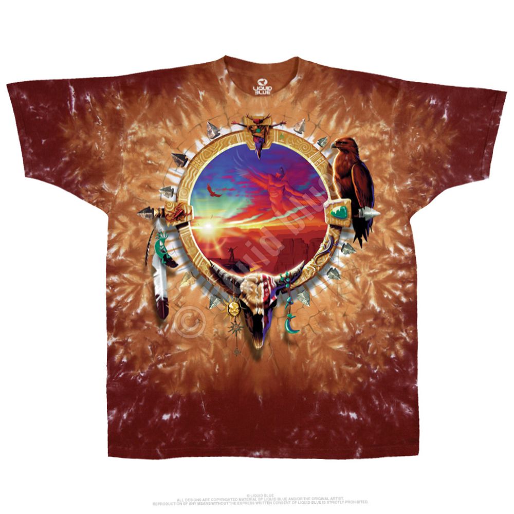 Liquid Blue T-Shirt - Canyon Sunset