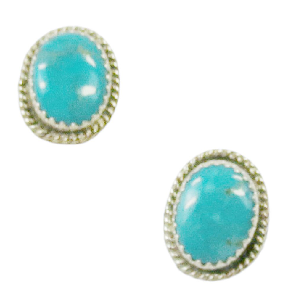 Mini-Ohrstecker aus Sterling Silber - Byron's Kingman Post Earrings I