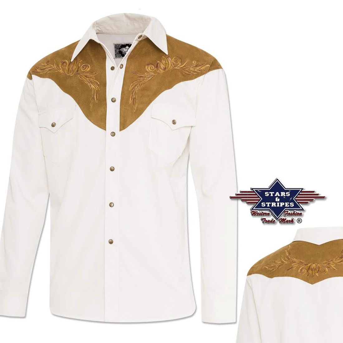 Westernhemd von Stars & Stripes - Boston