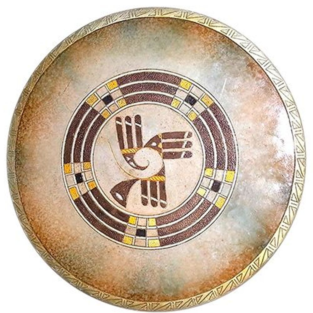 Indianischer Deko-Teller - Native Basket, Beige