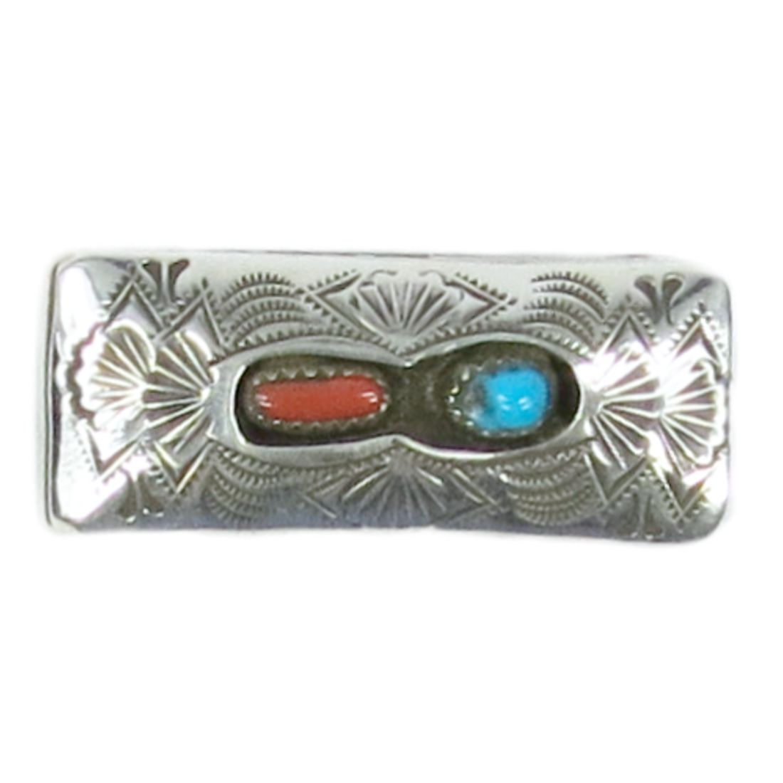 Geldscheinklammer aus Sterling Silber - Navajo Shadow Box I