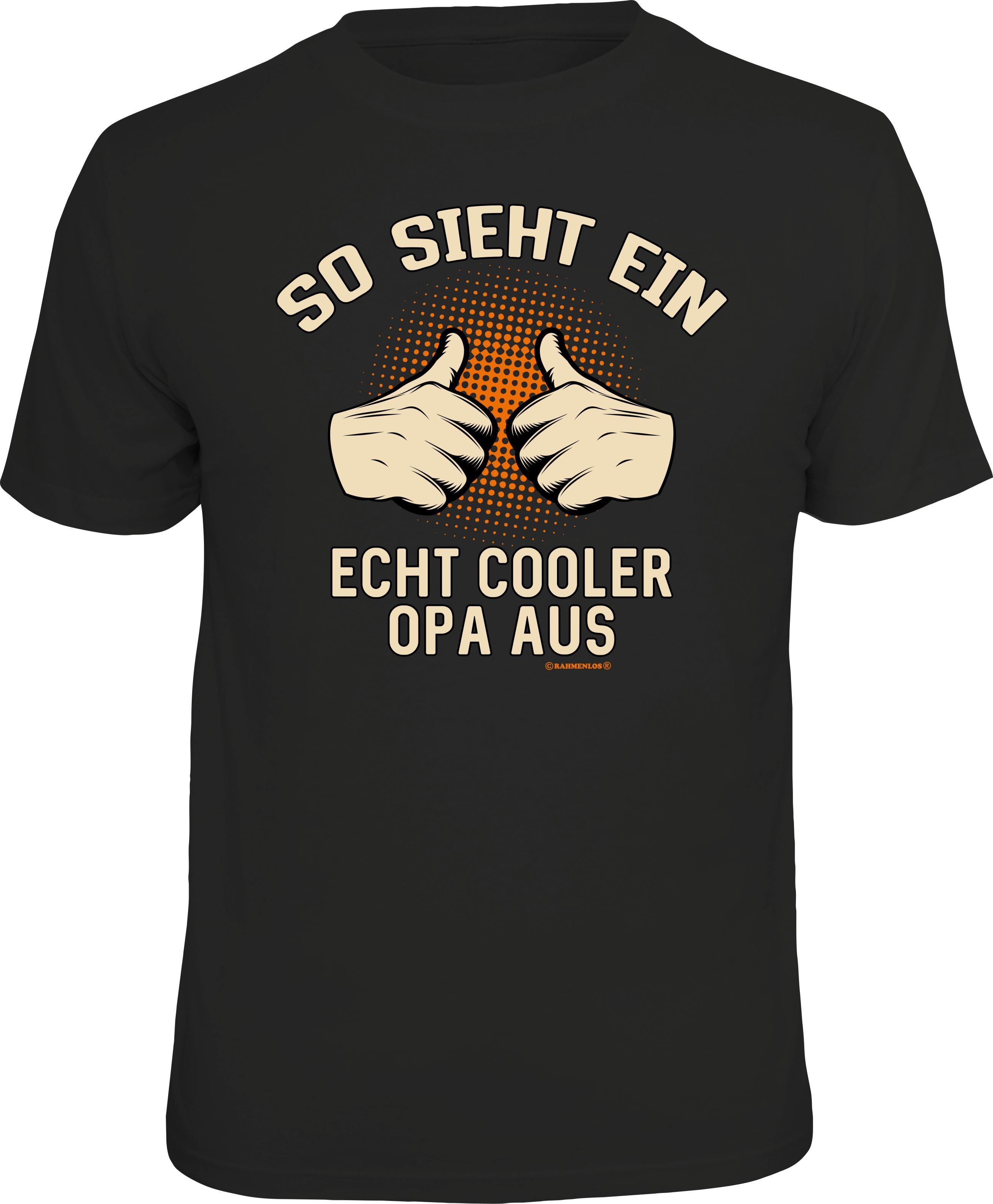 Fun T-Shirt - Echt cooler Opa