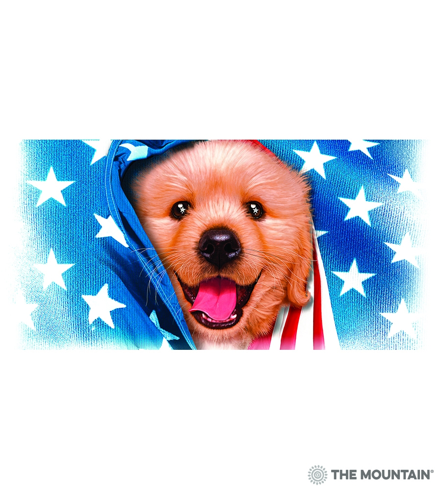 XXL-Tasse von The Mountain - Patriotic Golden Pup