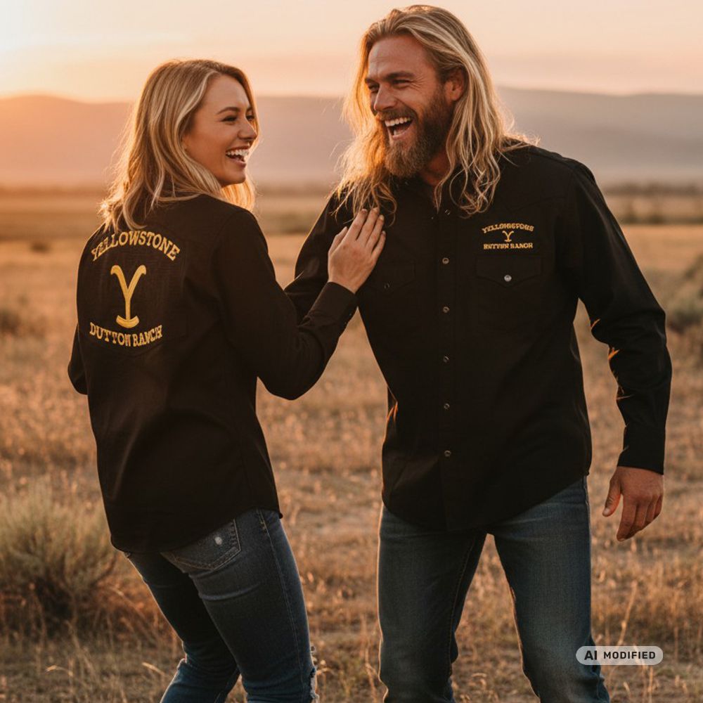 Westernbluse - Yellowstone Collection - Dutton Ranch